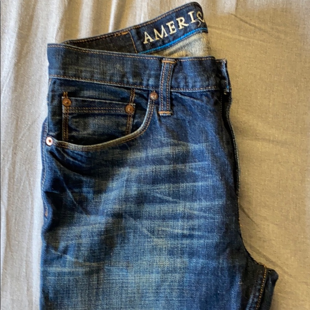 American Eagle Slim Straight Jeans - Picture 2 of 3